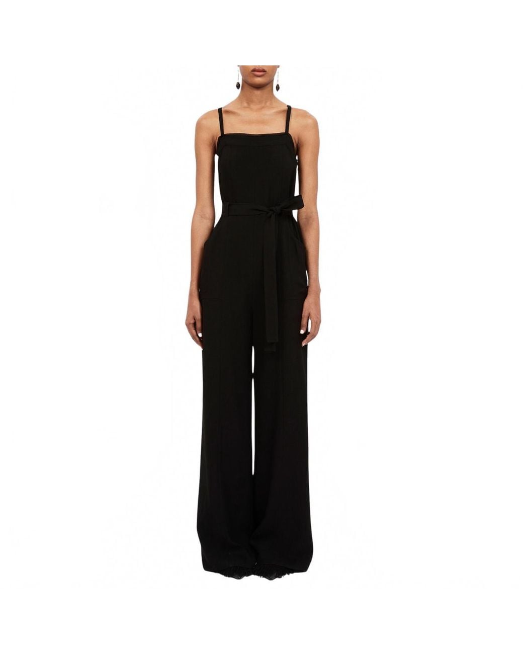 Ulla Johnson Black Mila Jumpsuit