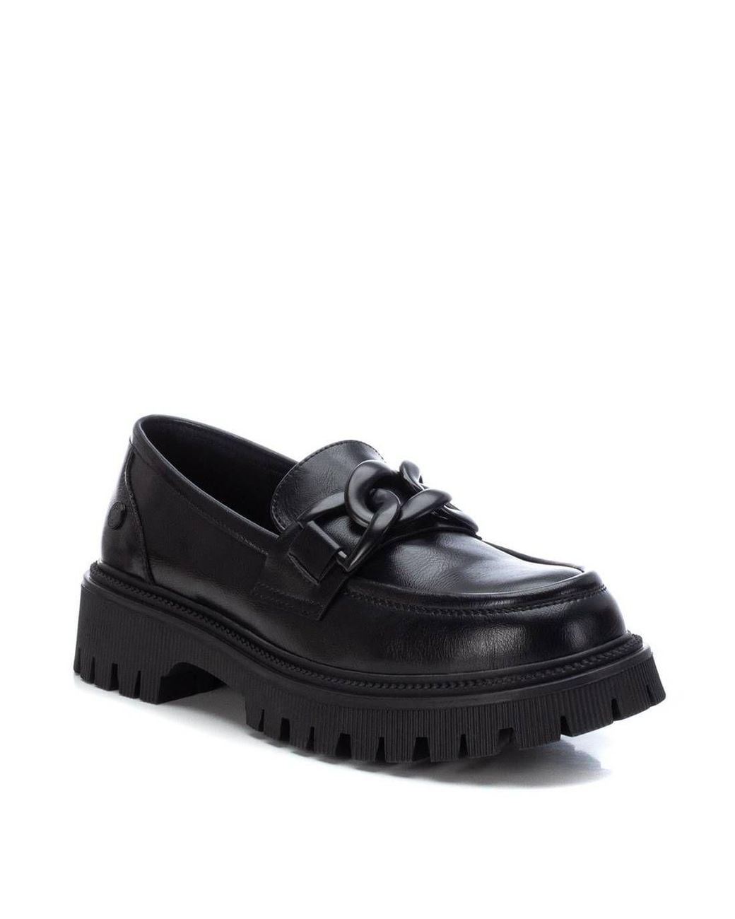 Xti Black Moccasins By