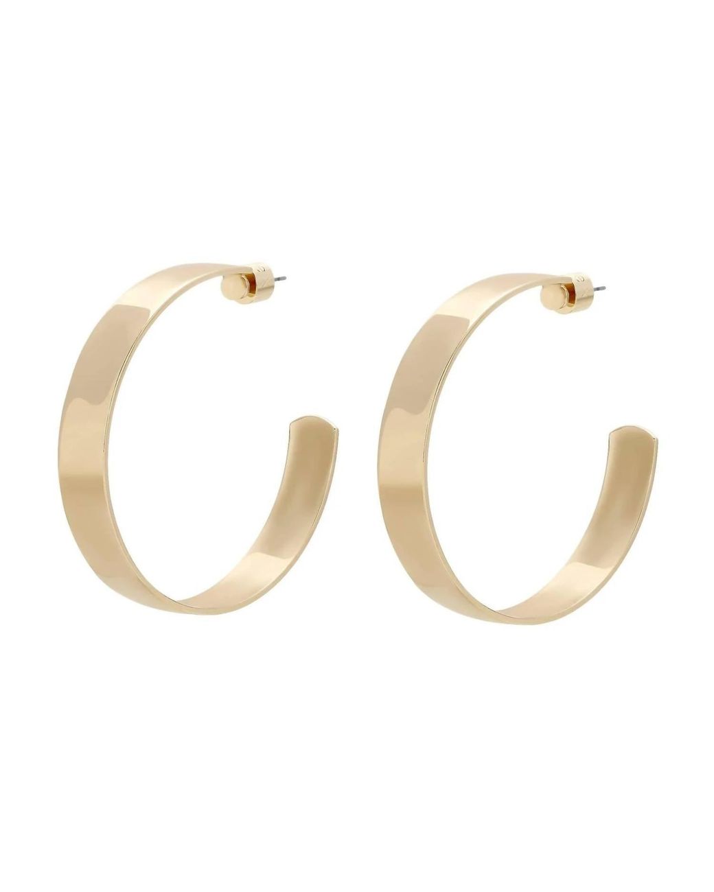 Eklexic Metallic 2" Skylar Hoops