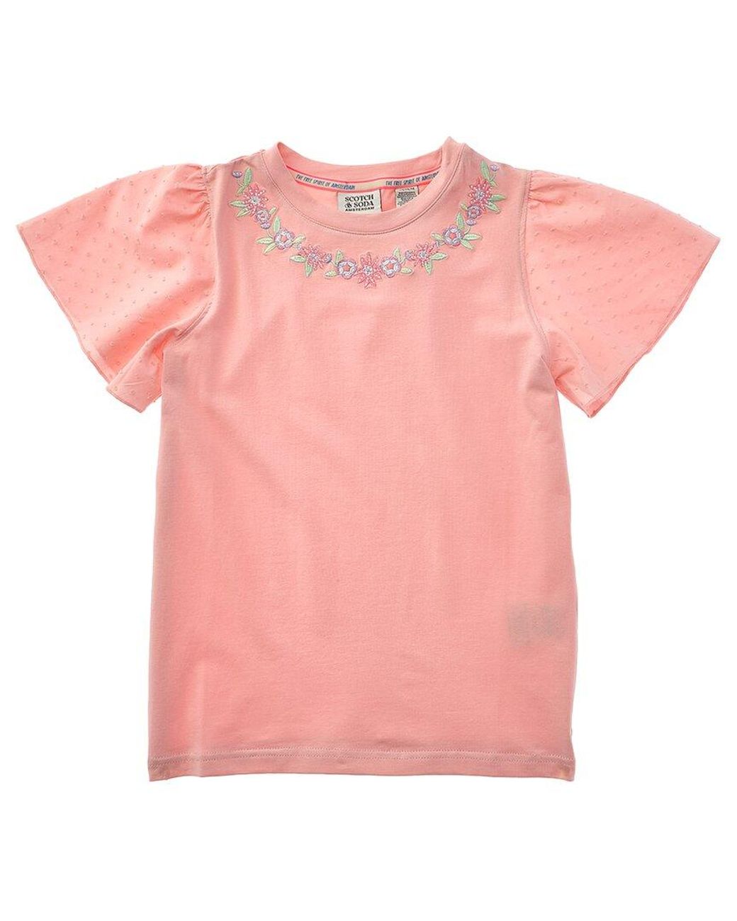 Scotch & Soda Stretch Jersey in Pink | Lyst