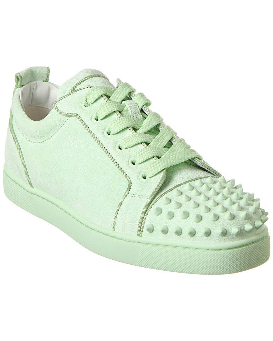 Green clearance suede louboutin