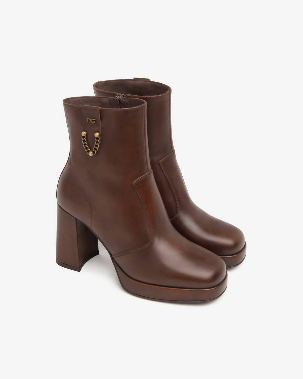 Nero Giardini Brown Delavato Ankle Boot