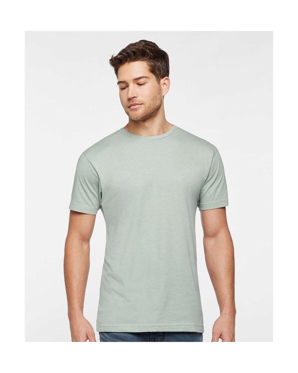 L.A.T White Eco Jersey Tee for men
