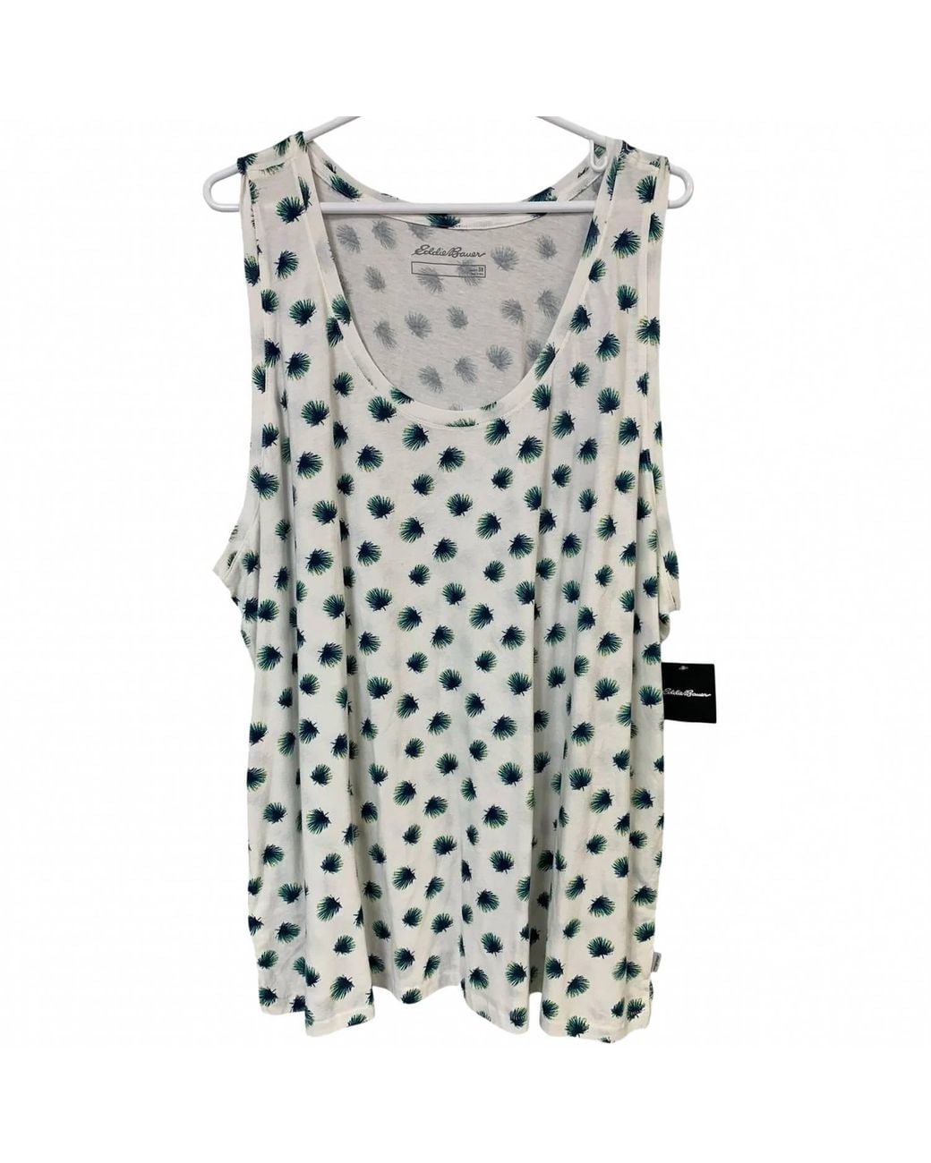 Eddie Bauer Gray Feathers Everyday Essentials Tank