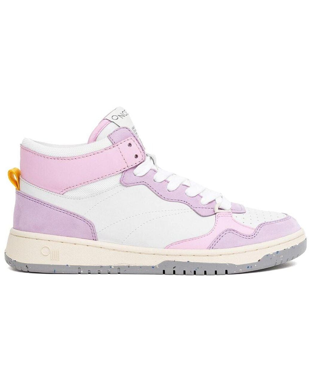 ONCEPT Pink Philly Leather & Suede Sneaker