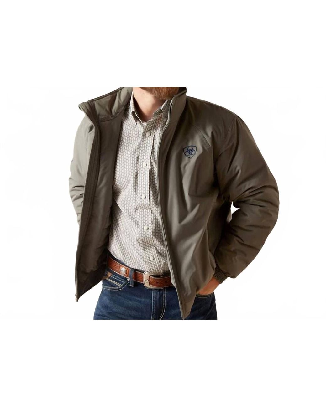 Ariat Pattern Designs Ariat Team Insulated Jacket in Black for Men | Lyst