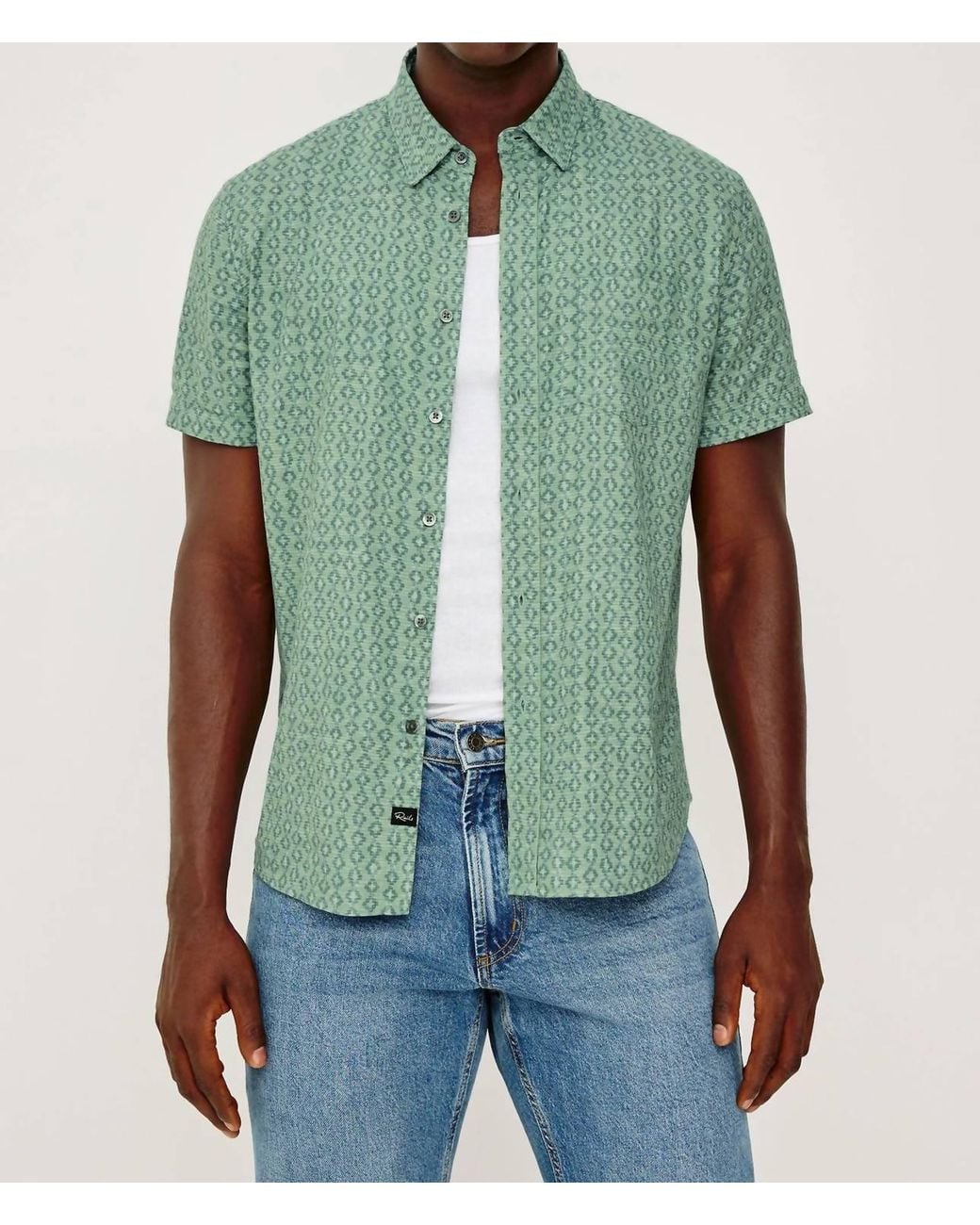 Rails Green Carson Shirt for men