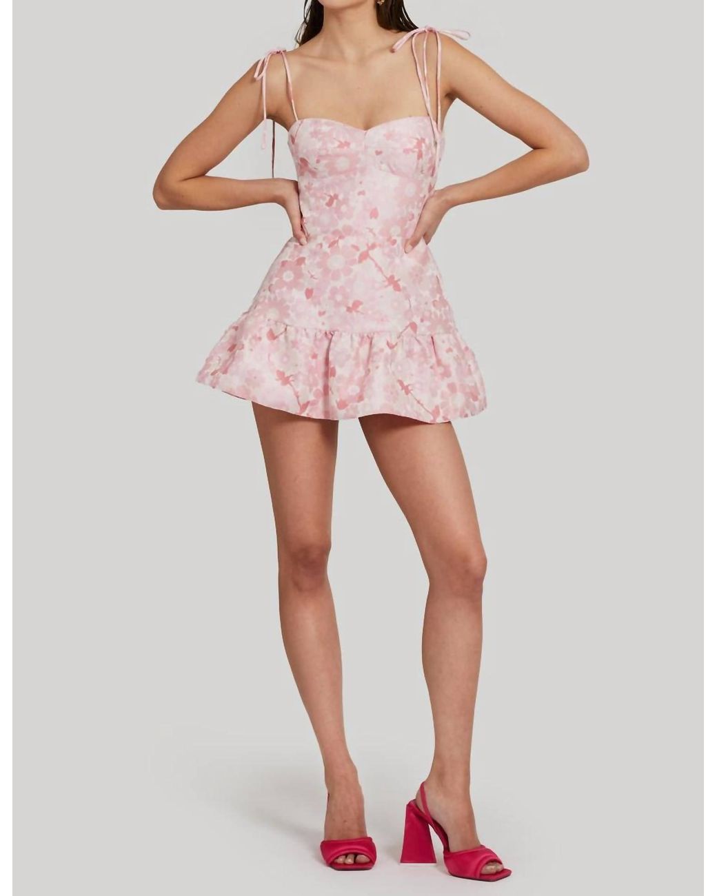 amanda uprichard champagne dress Amanda Uprichard Champagne Dress