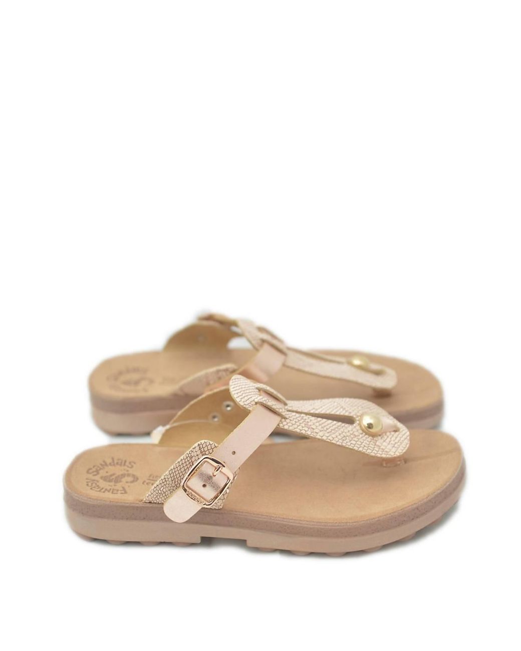 Fantasy sandals sales rose gold
