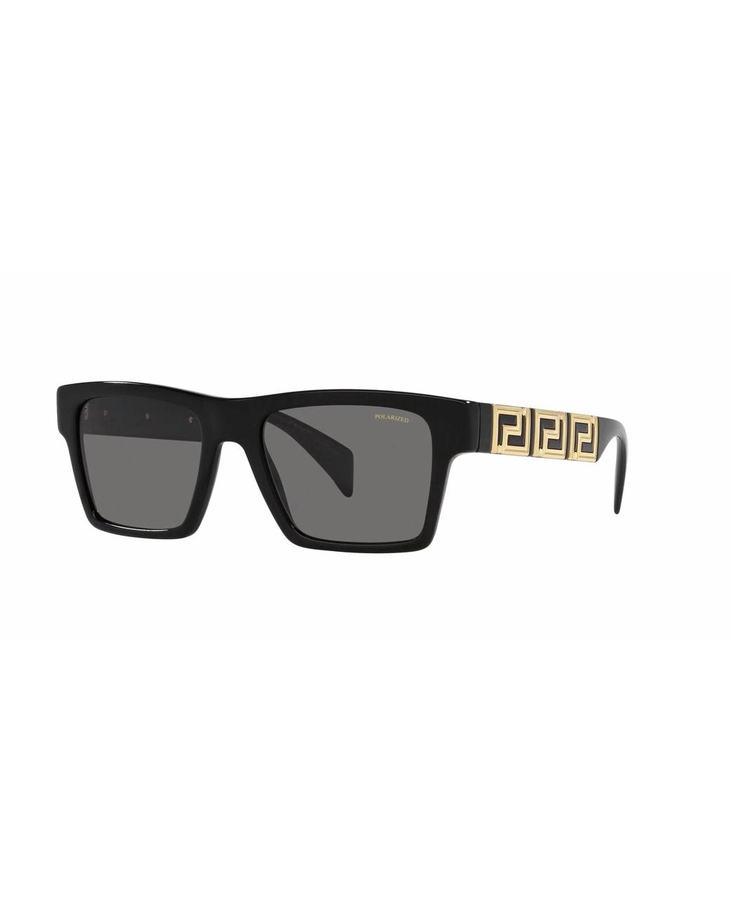 Versace Black Ve4445 Square Sunglasses for men