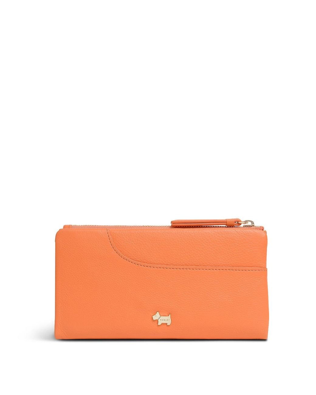 Orange radley purse sale