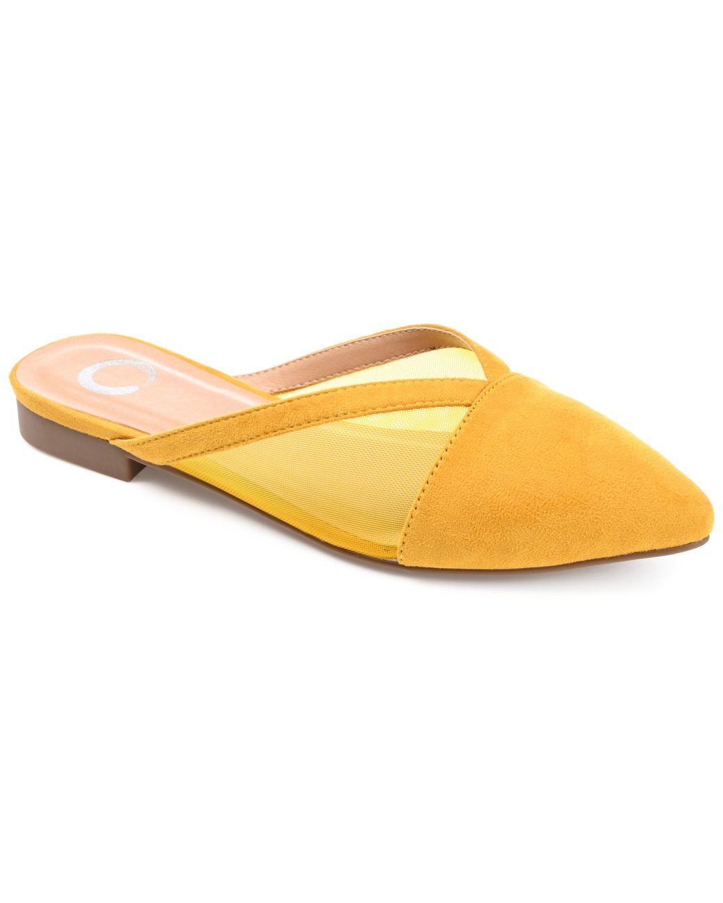 Journee Collection Yellow Collection Reeo Mule