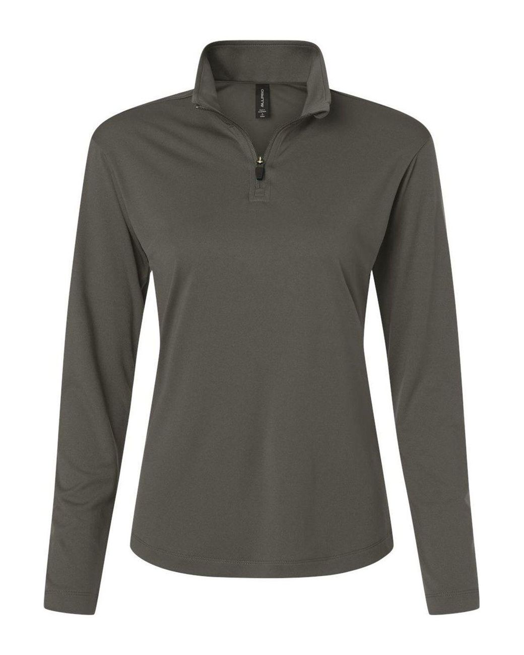 AllPro Gray Pro-Lock Performance Quarter-Zip Pullover