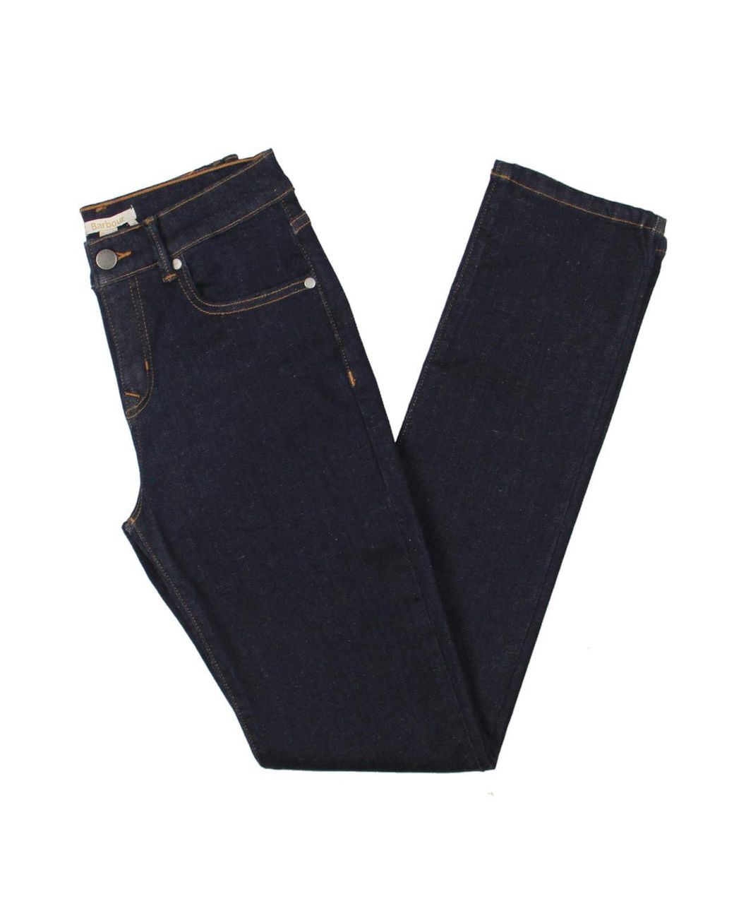 Barbour High Rise Slim Jeans Blue | Lyst
