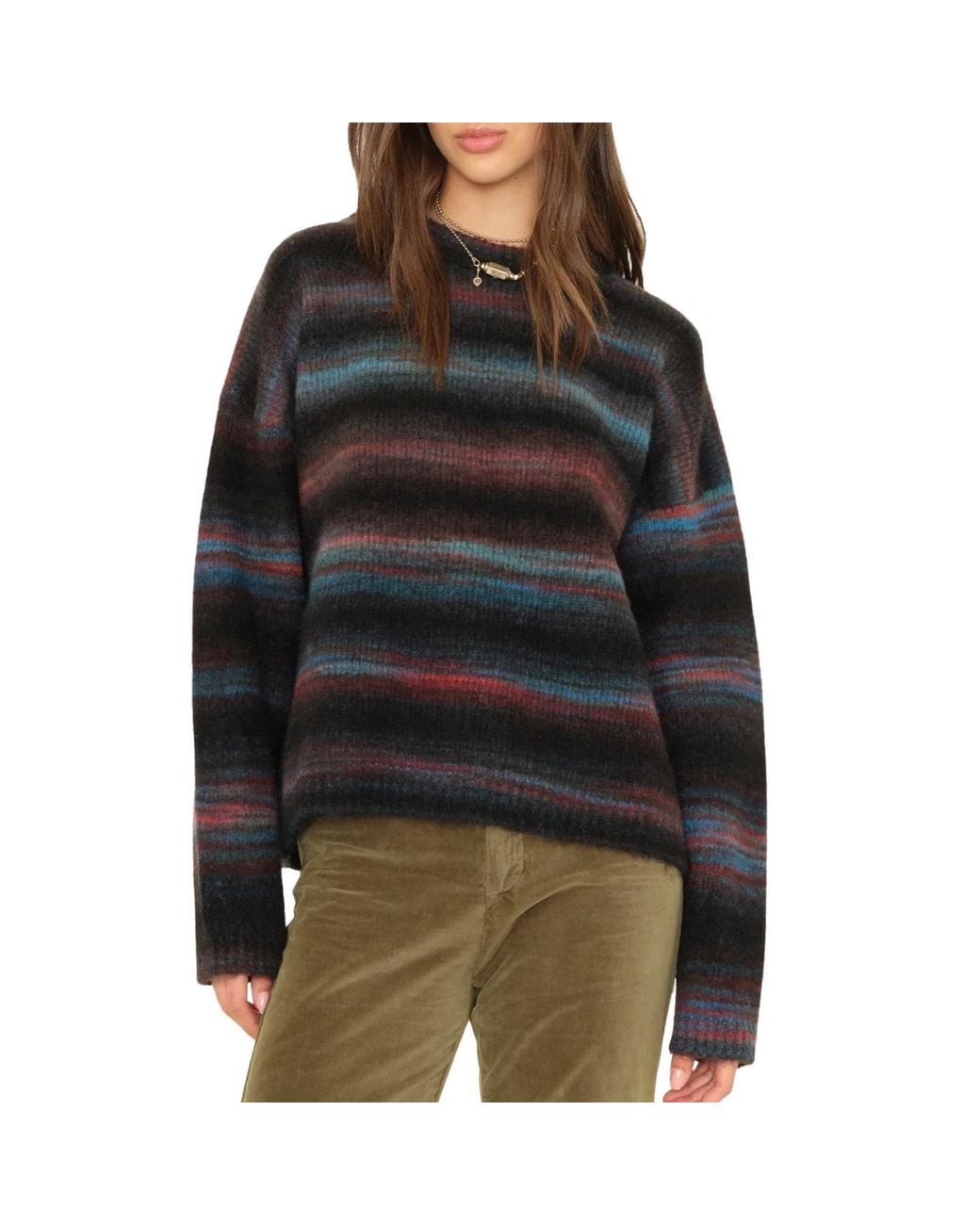 Xirena Black Anders Pullover Sweater