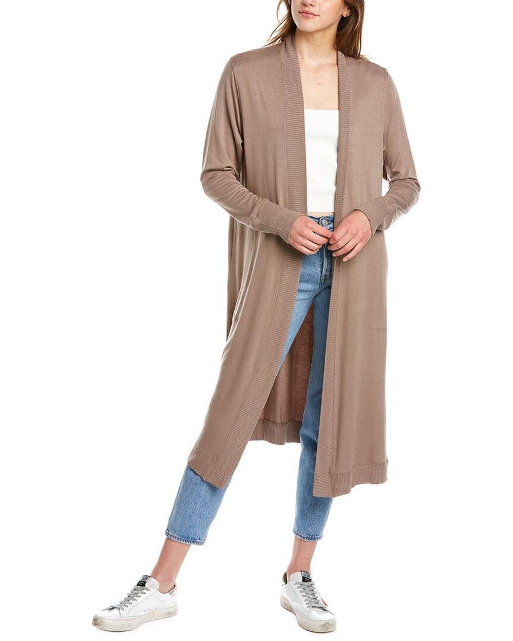 Eco Supersoft Rib Duster Cardigan