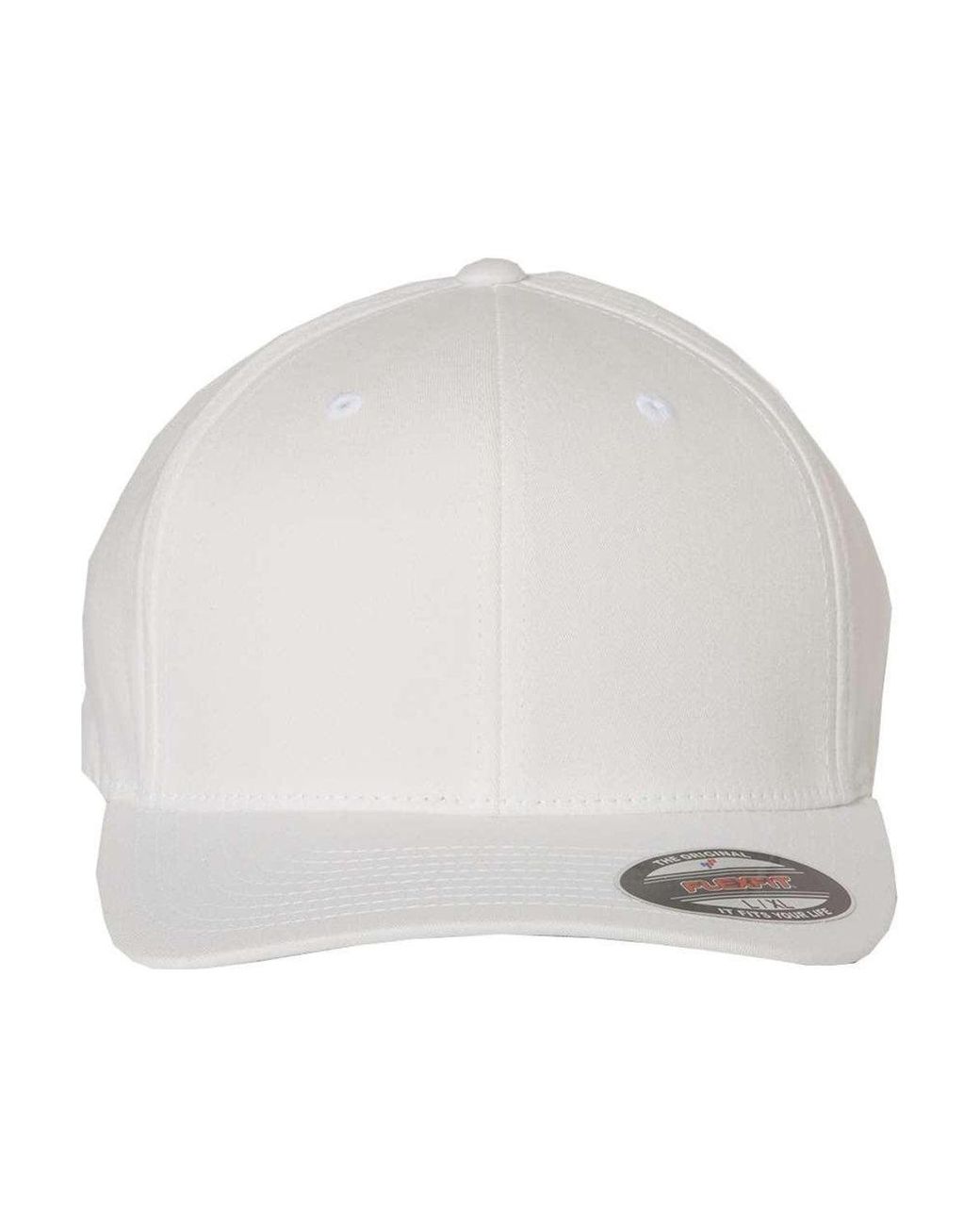 Flexfit White V-Flex Twill Cap for men