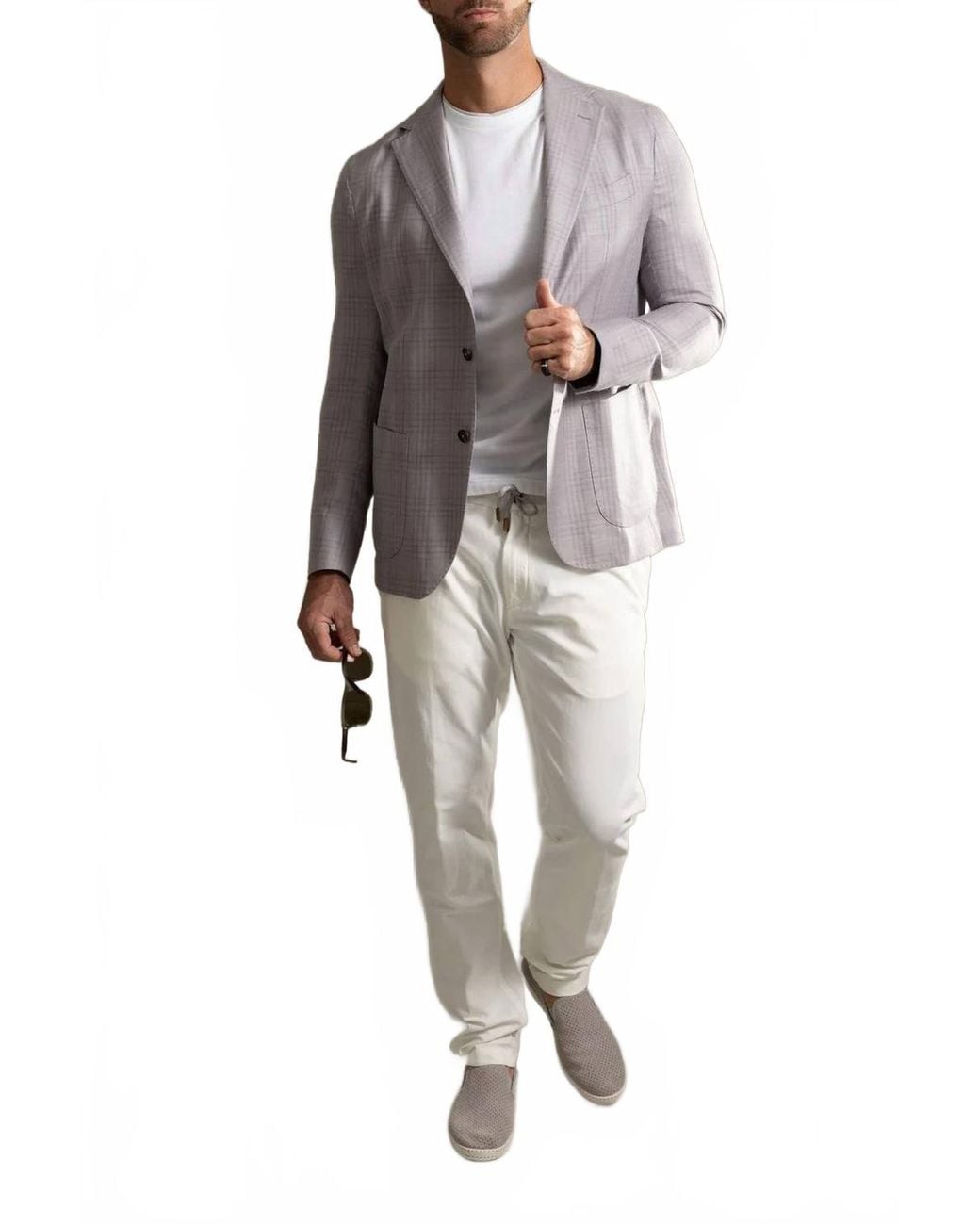 Eleventy Blue Single Breasted Blazer for men