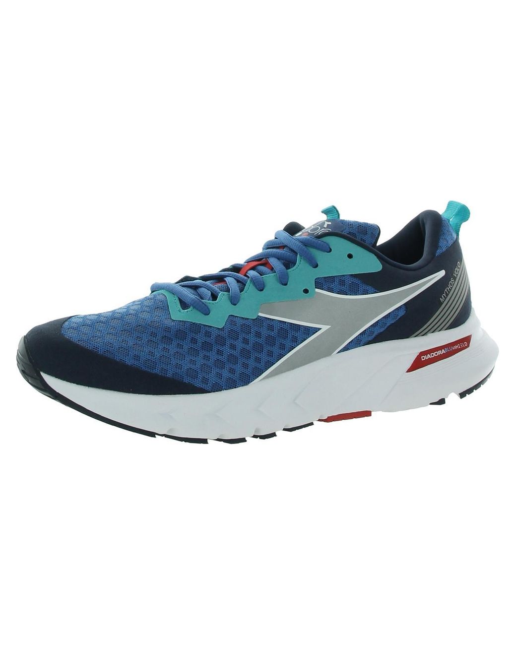 Diadora Mythos Blushield Volo Lace Up Trainer Running Shoes in Blue for Men  | Lyst