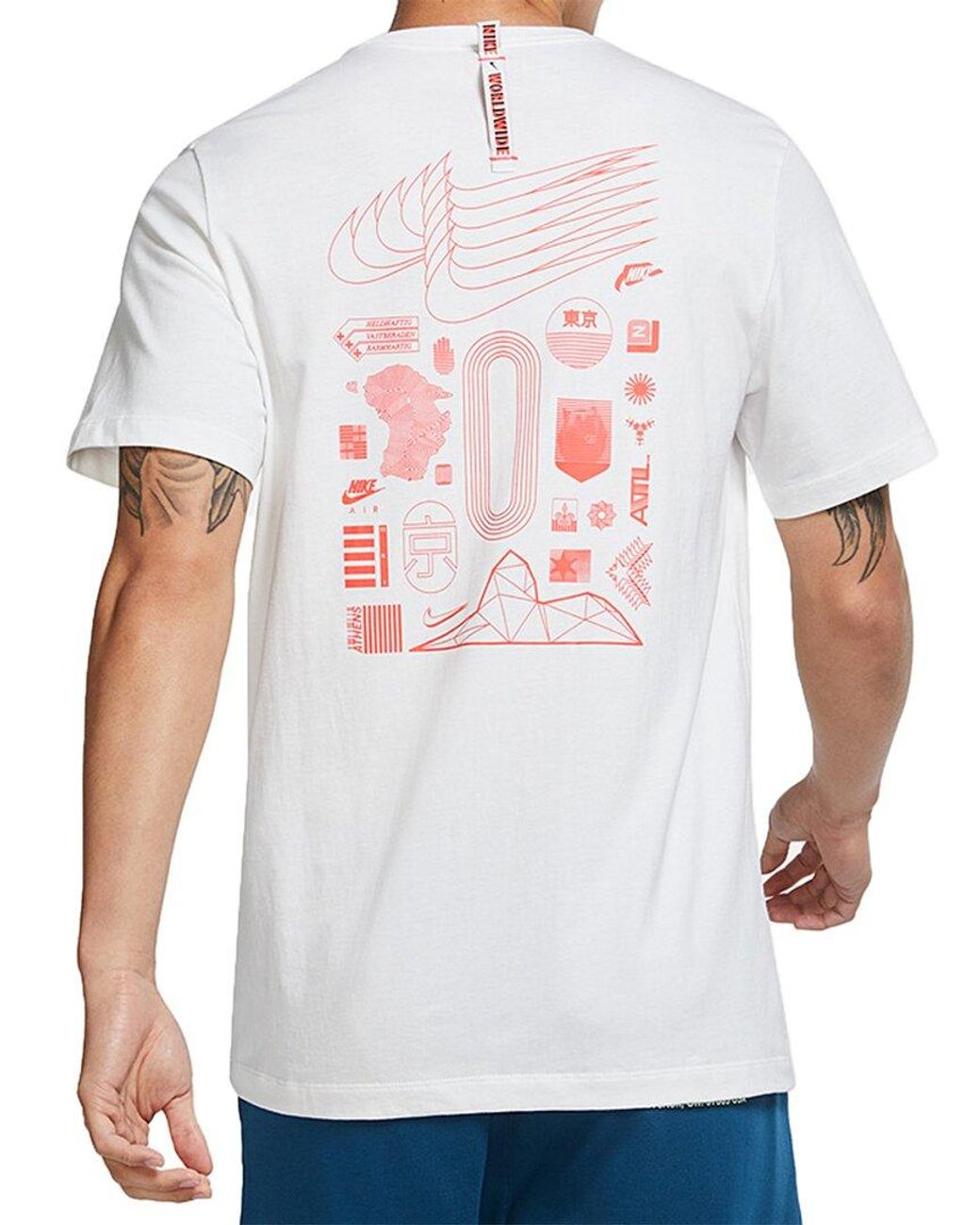 Nike Cotton Worldwide Globe T-shirt in 