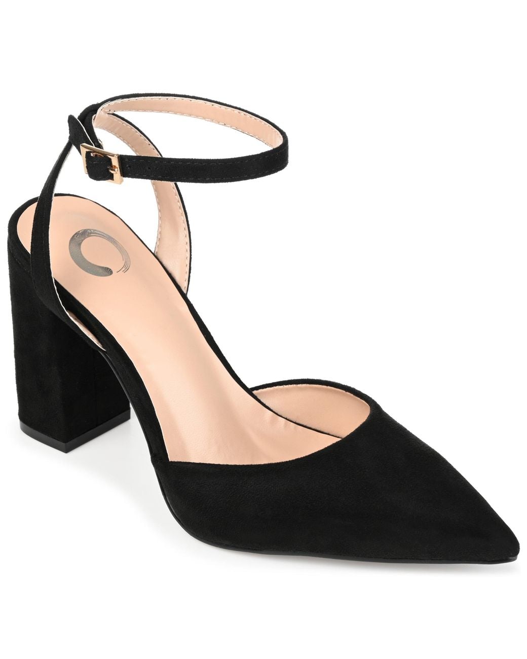 Journee Collection Black Collection Tyyra Pump