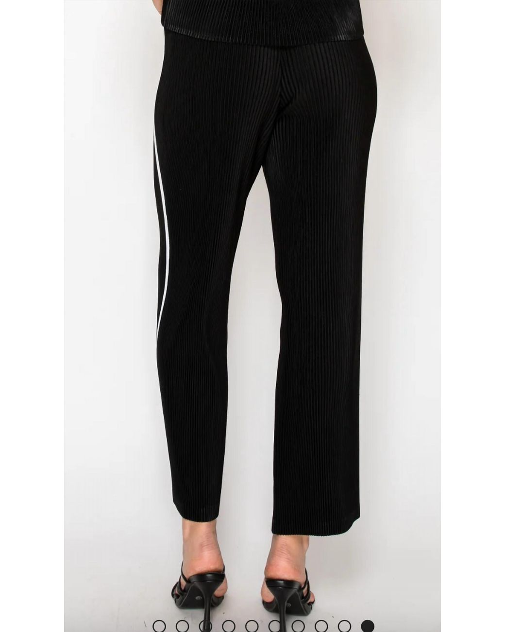 Joh Black Jory Pleated Pant
