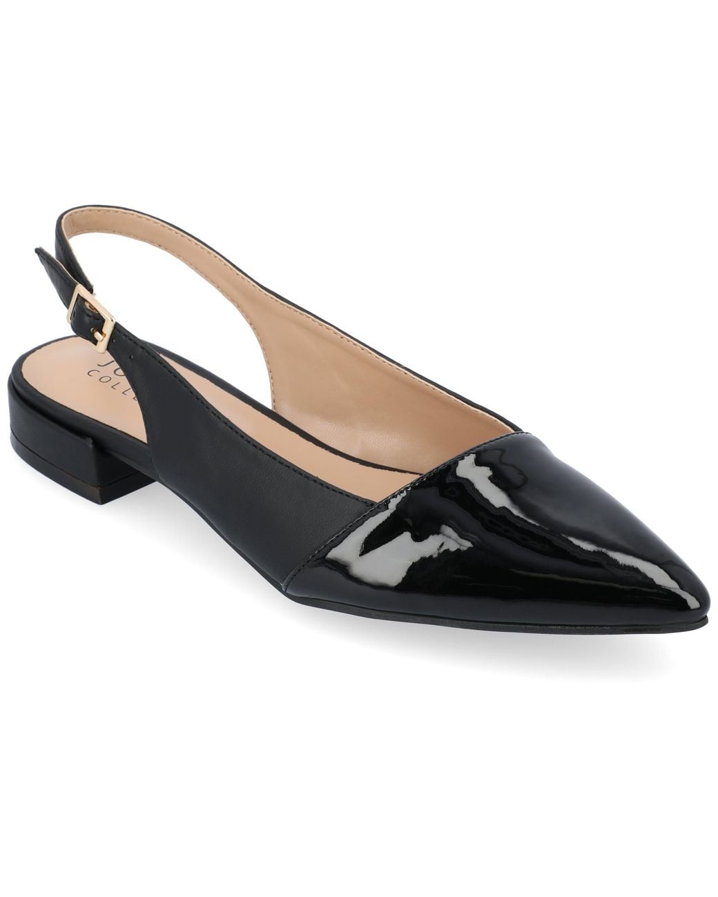 Journee Collection Blue Collection Bertie Flats