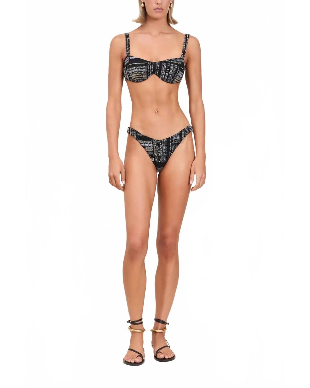Devon Windsor Multicolor Iris Bikini Bottom