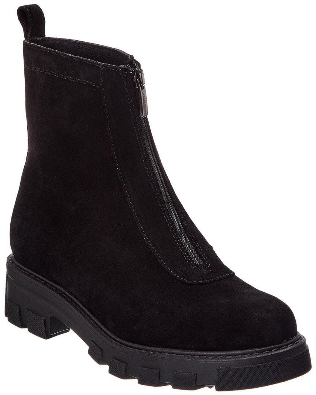 La Canadienne Black Keith Suede Bootie