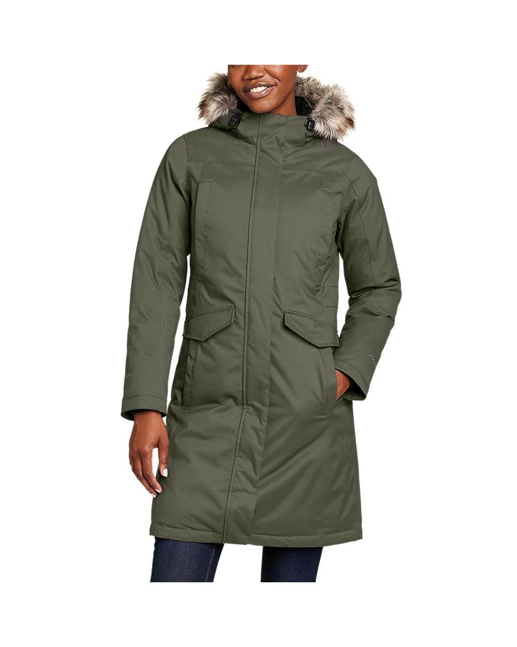 Eddie bauer shop silver lining parka