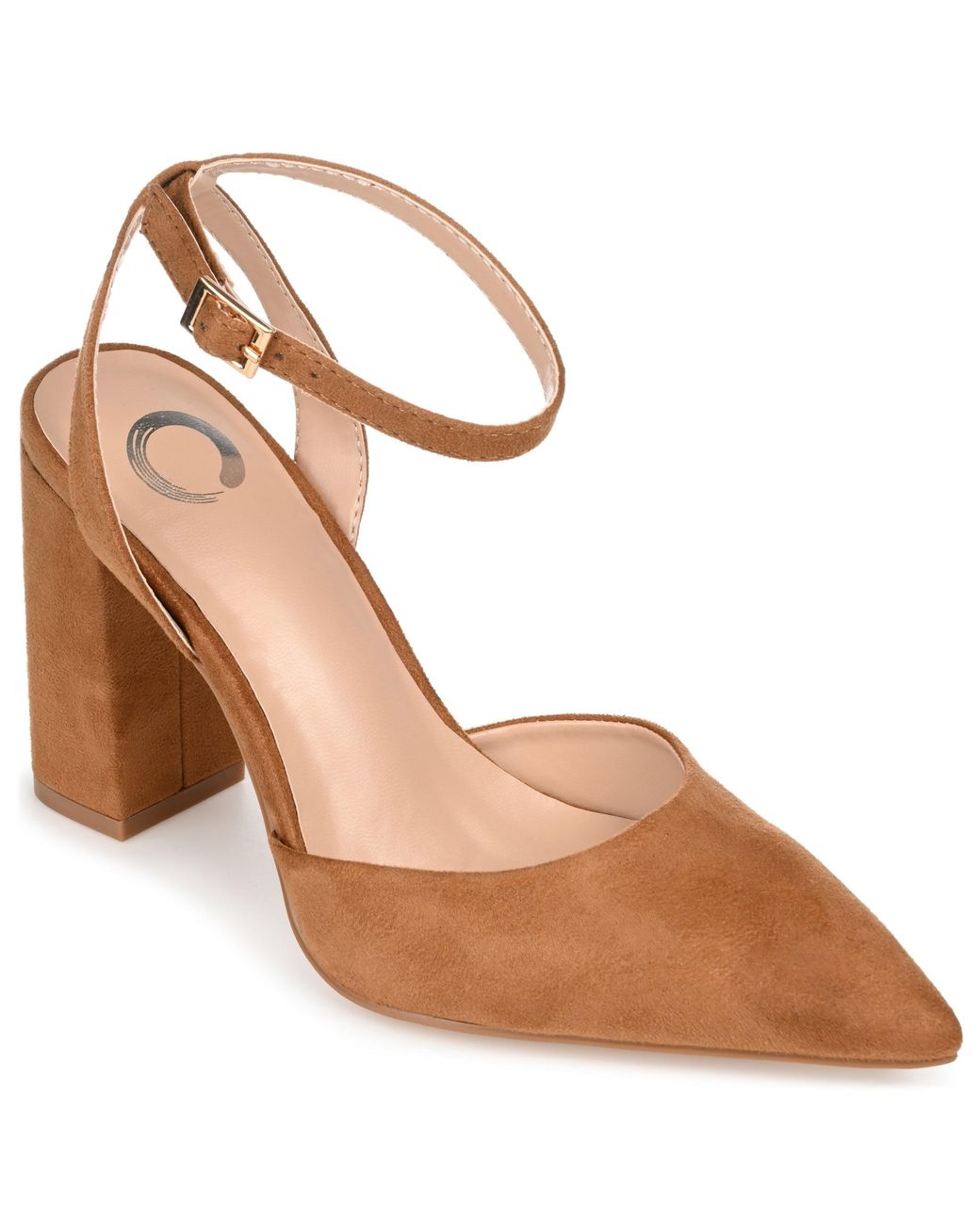 Journee Collection Metallic Tyyra Pump