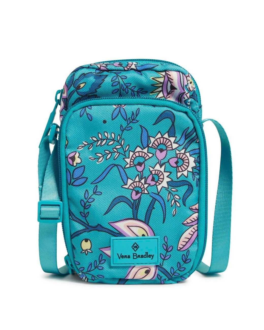 Vera Bradley Factory Style Lighten Up Rfid Petite Cellphone
