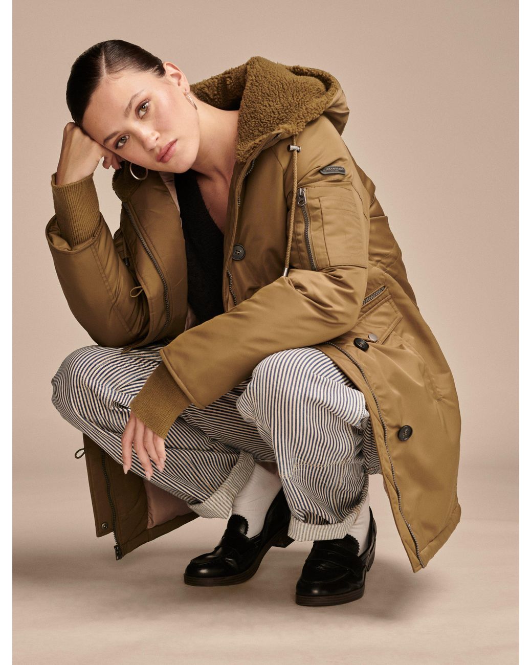 Lucky brand hooded utility deals jacket