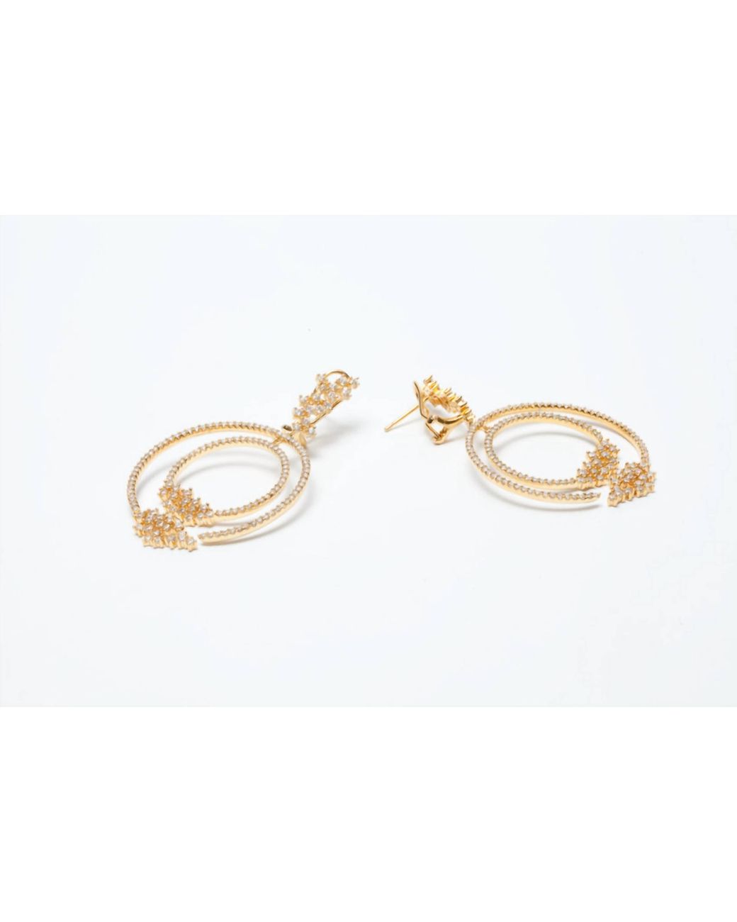 Avenue Chic Black Galaxy Earrings