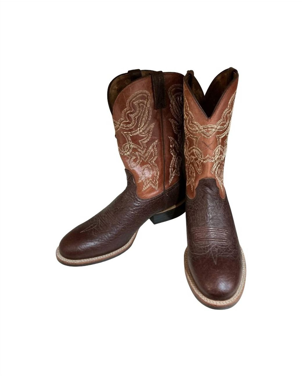 Twisted X Brown Round Toe Boots for men