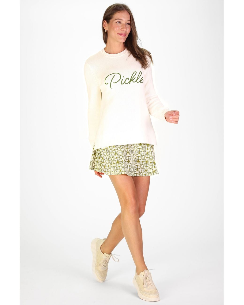 Duffield Lane White Active Sherri Skort