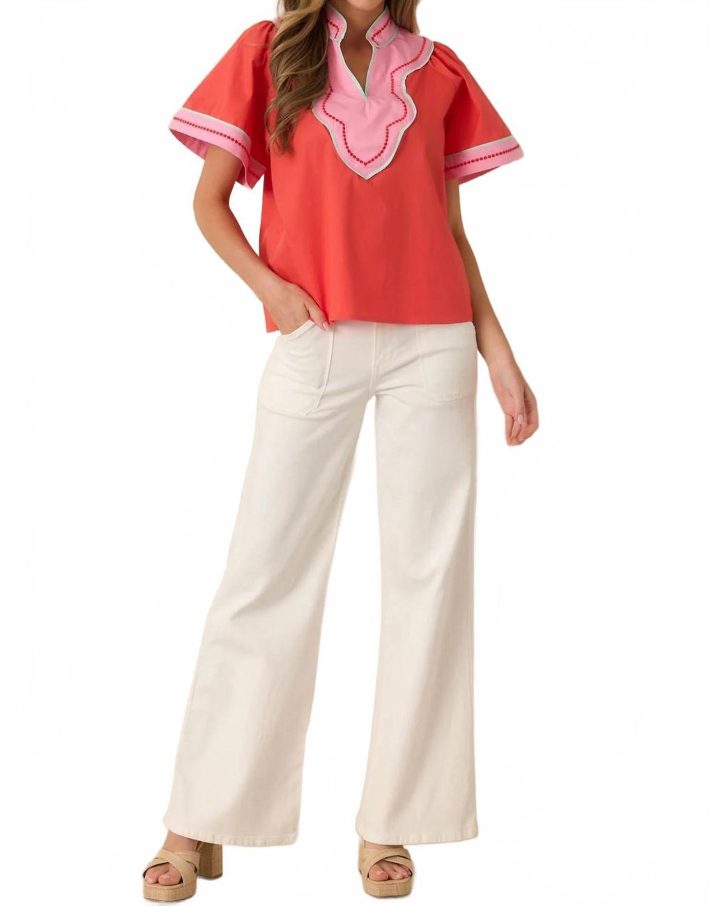 Thml Red Dream Top