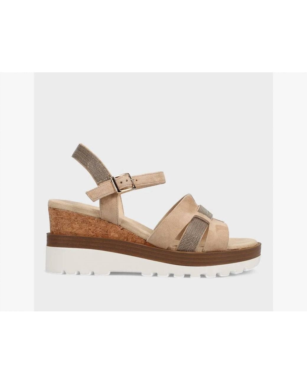Vaneli Metallic Caitlin Sandal