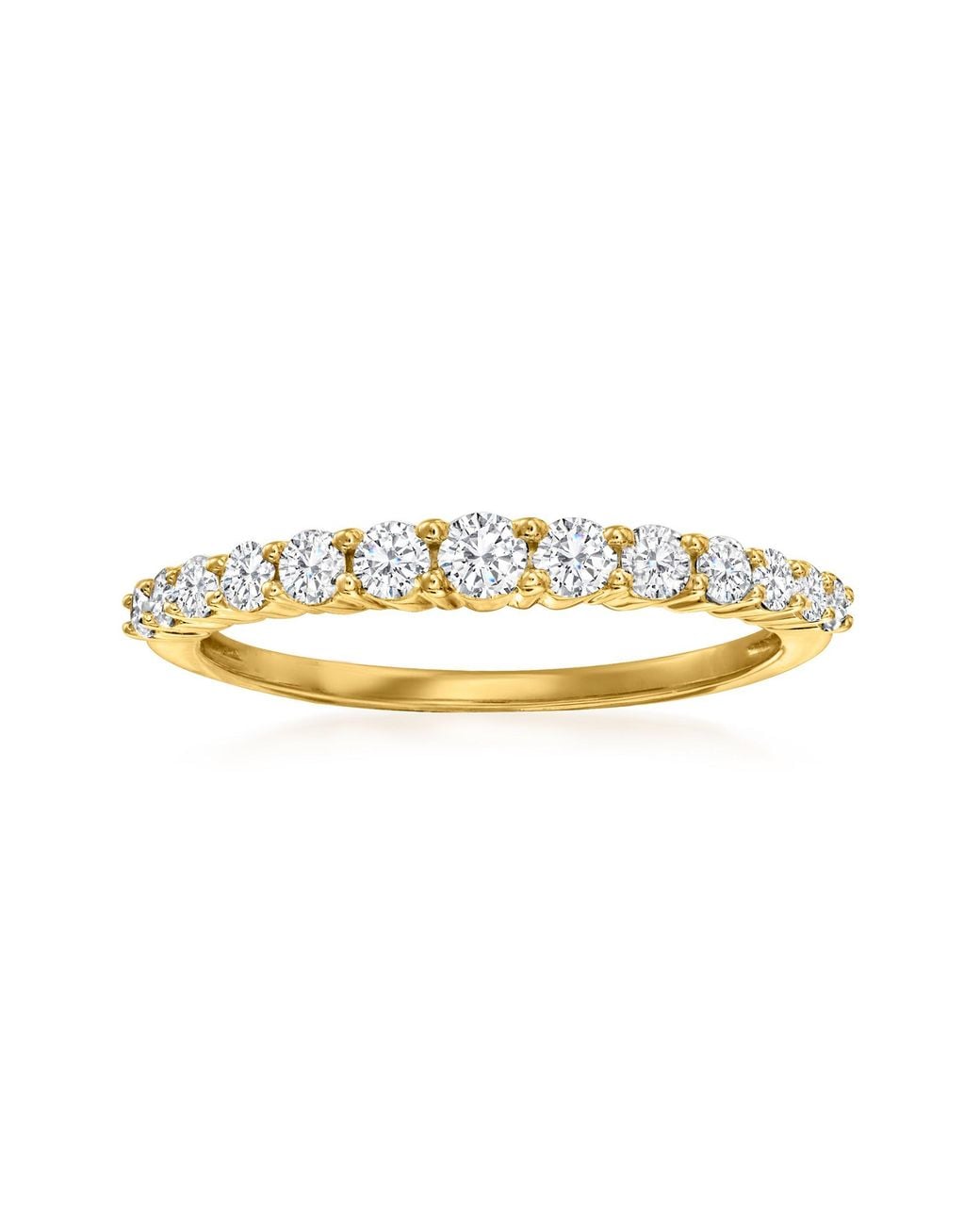 Ross-Simons Metallic Diamond Graduated Ring