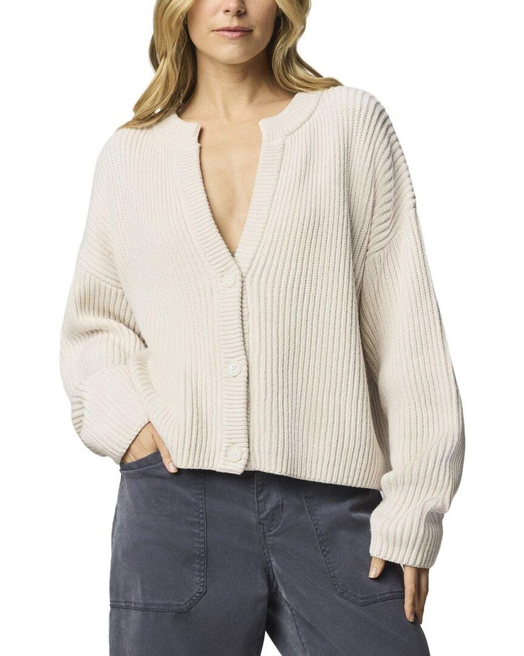 Splendid Natural Alexandra Cardigan