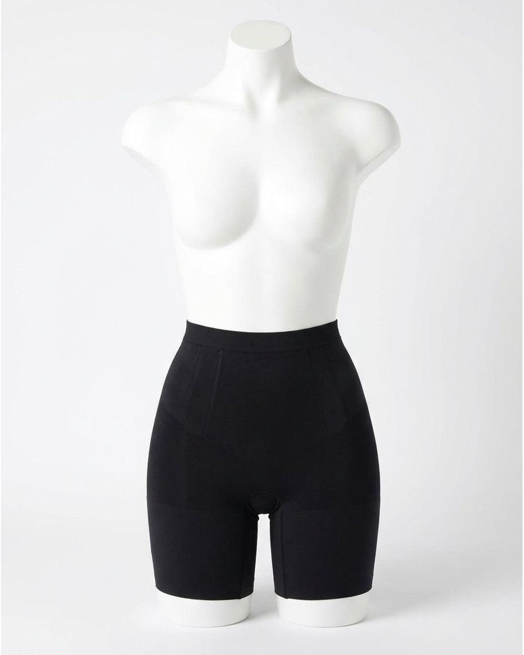 Spanx White Oncore Mid-Thigh Short