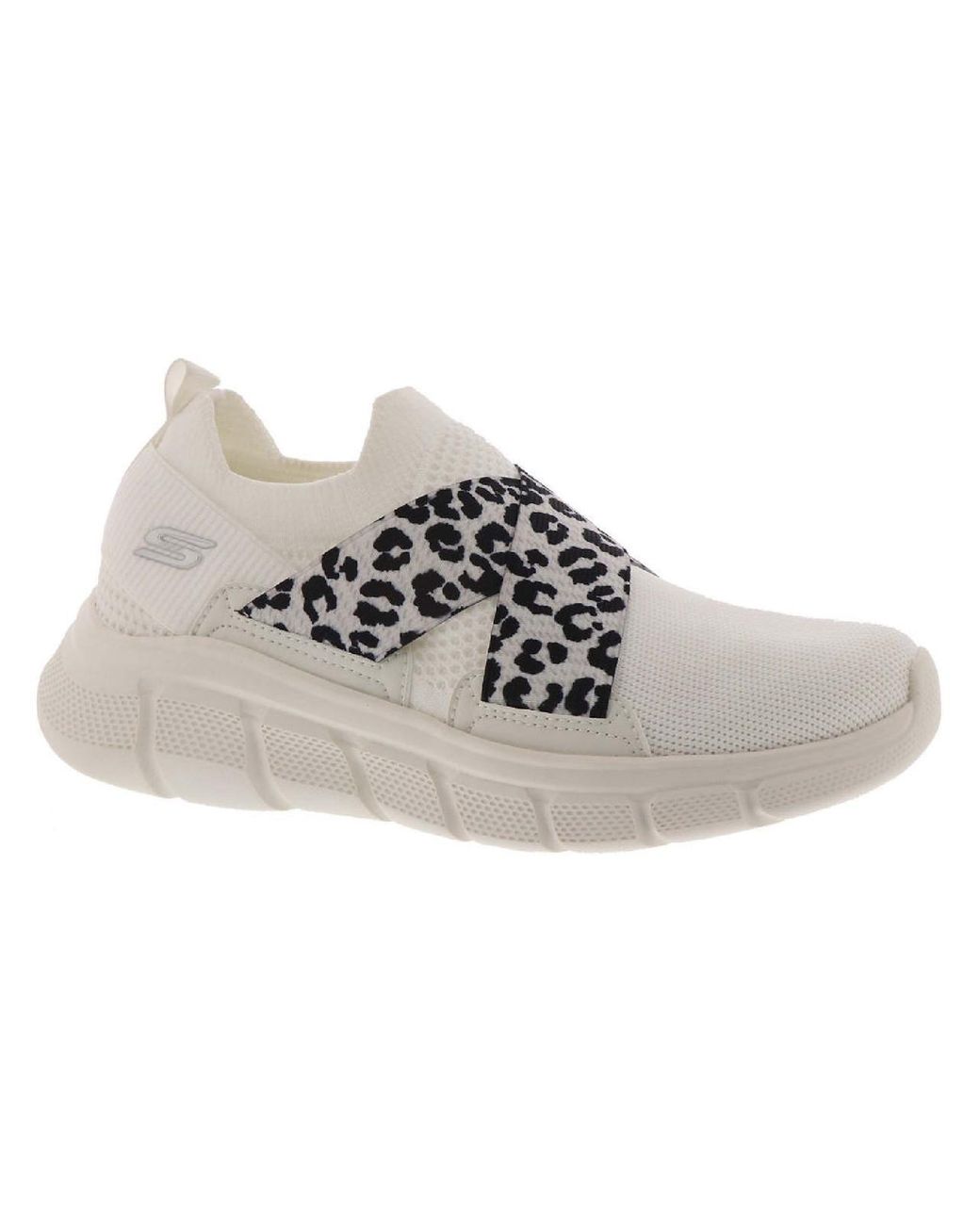 Skechers Bobs B Flex Stretch Animal Print Casual And Fashion Sneakers
