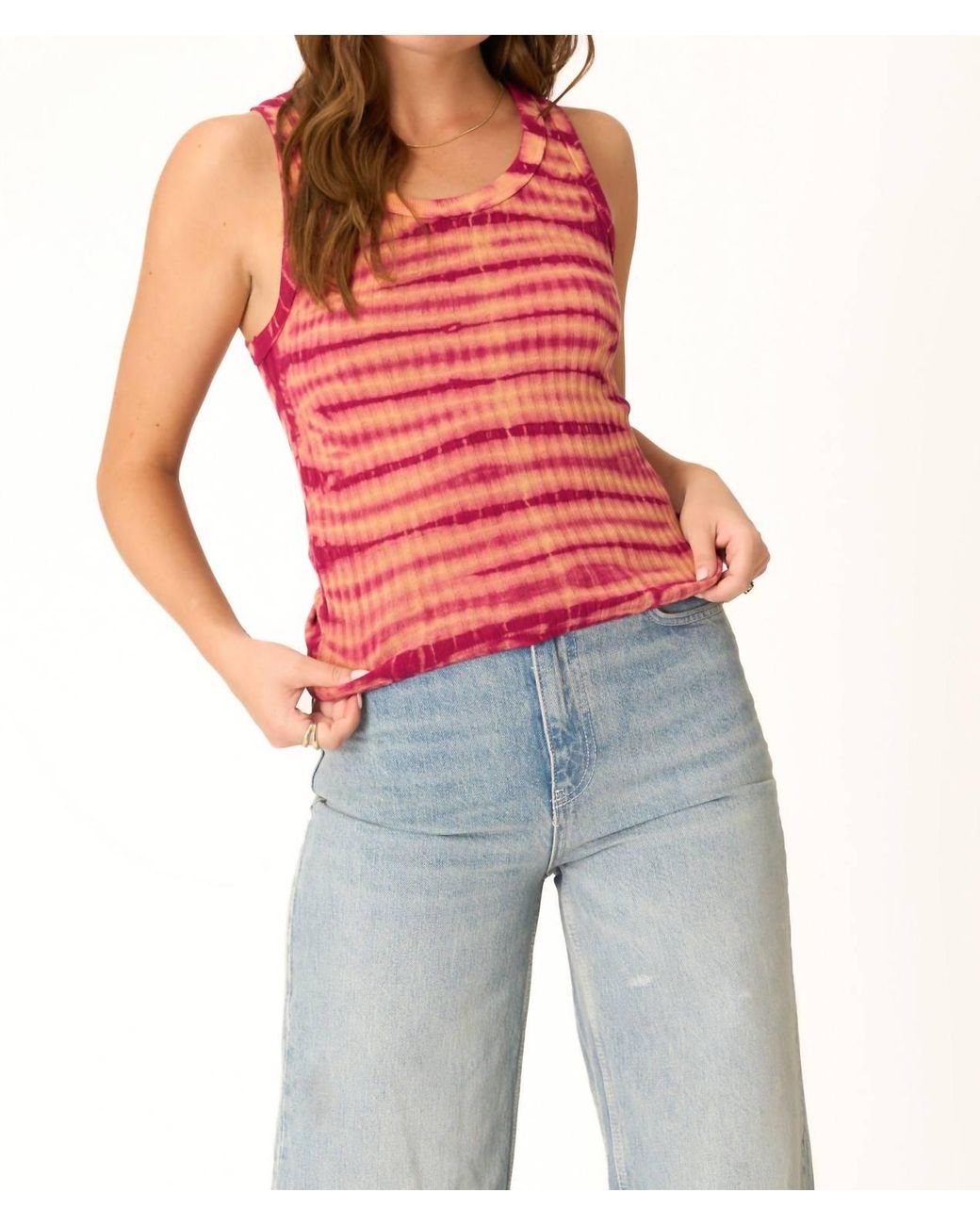 Project Social Tee Perry Rib Tank - White main image 1