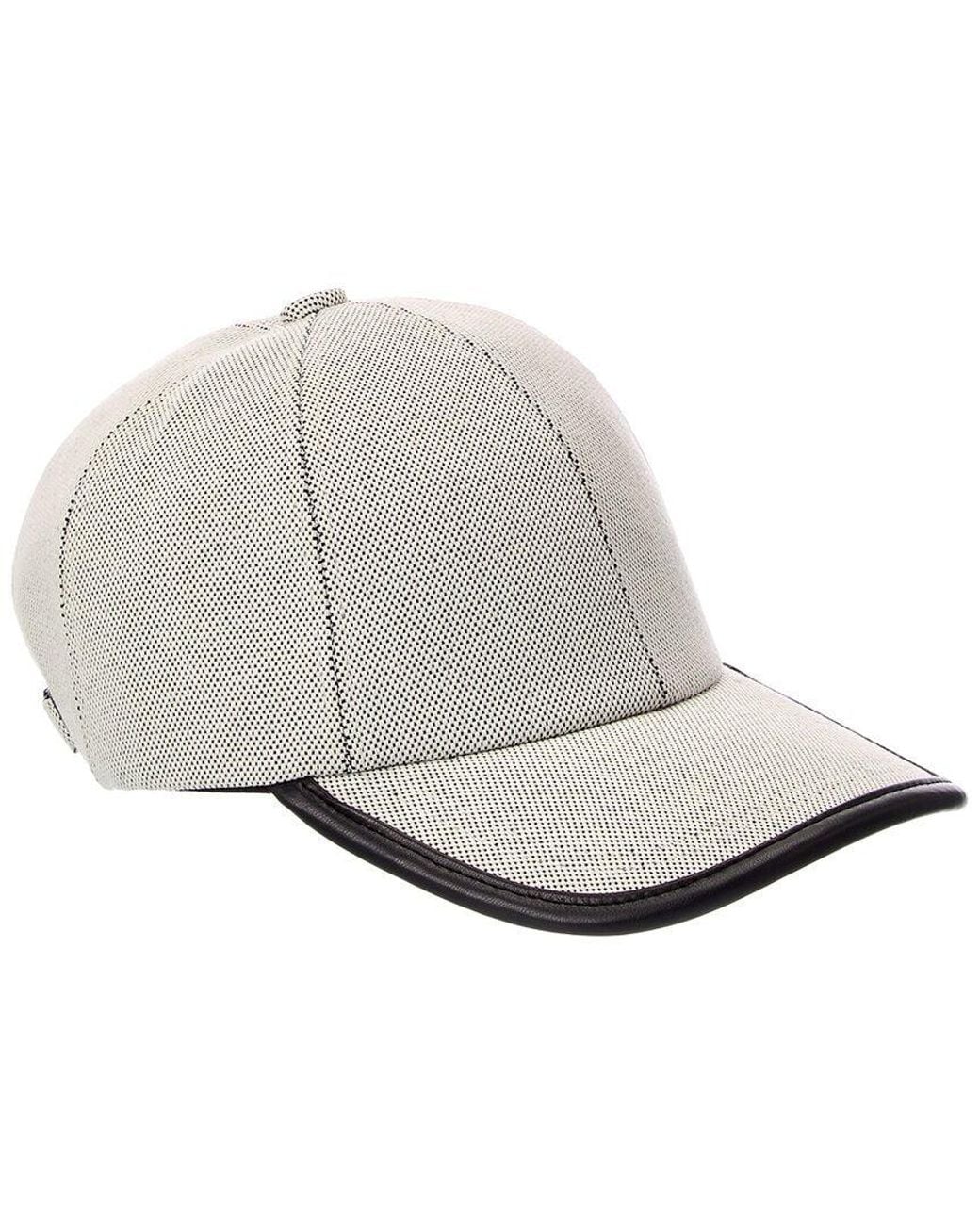 Vince White Canvas Cap