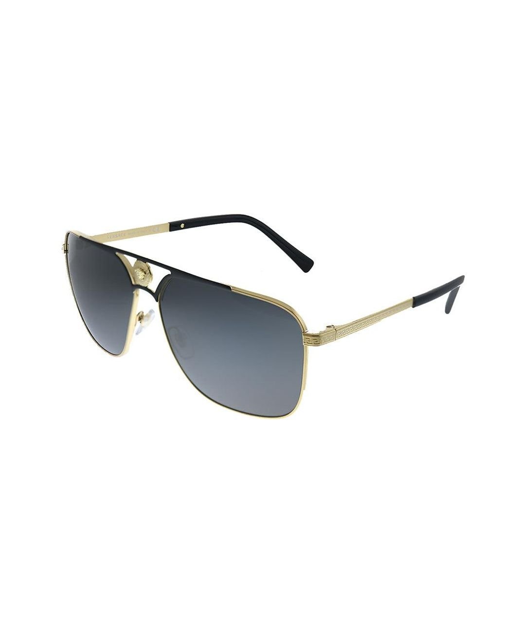 Versace Ve 2238 143687 Rectangle Sunglasses in Black Lyst