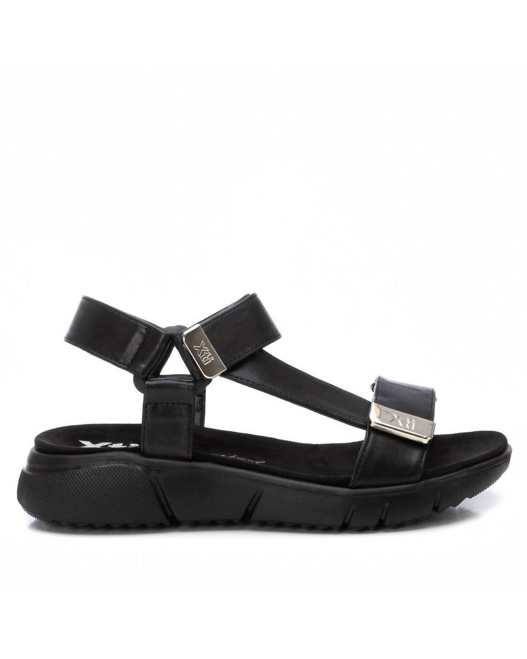 Xti Black Casual Sandals