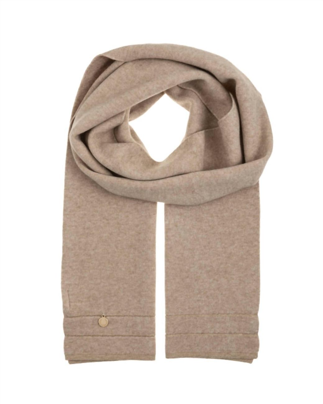 Alex Max Natural Solid Scarf