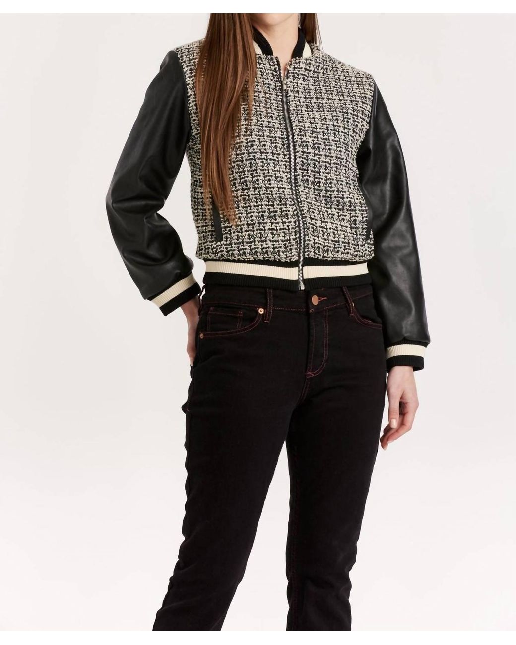 Another Love Black Janel Pleather Jacket