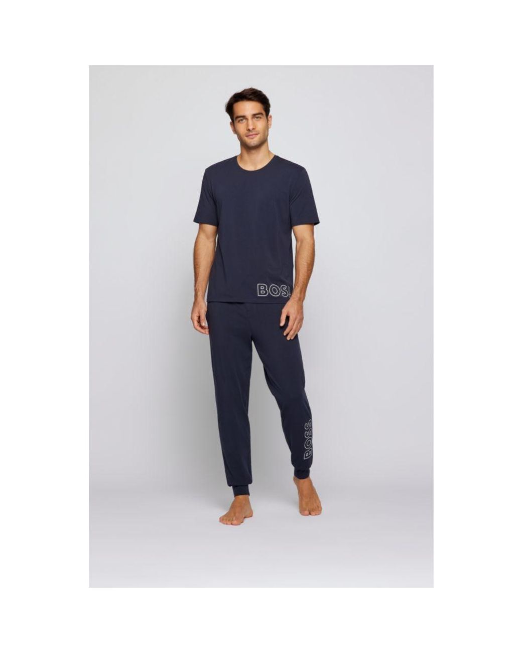 HUGO BOSS Hugo - Cuffed Pajama Bottoms 