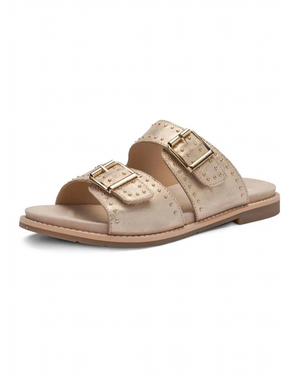 Ara Natural Mules Elm Sandals